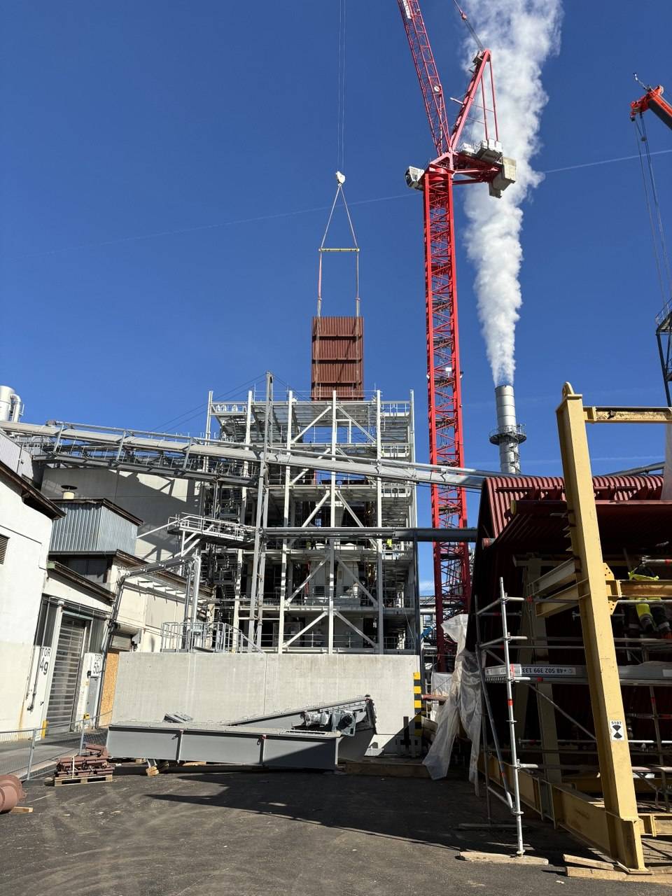 CHP Boiler Installation